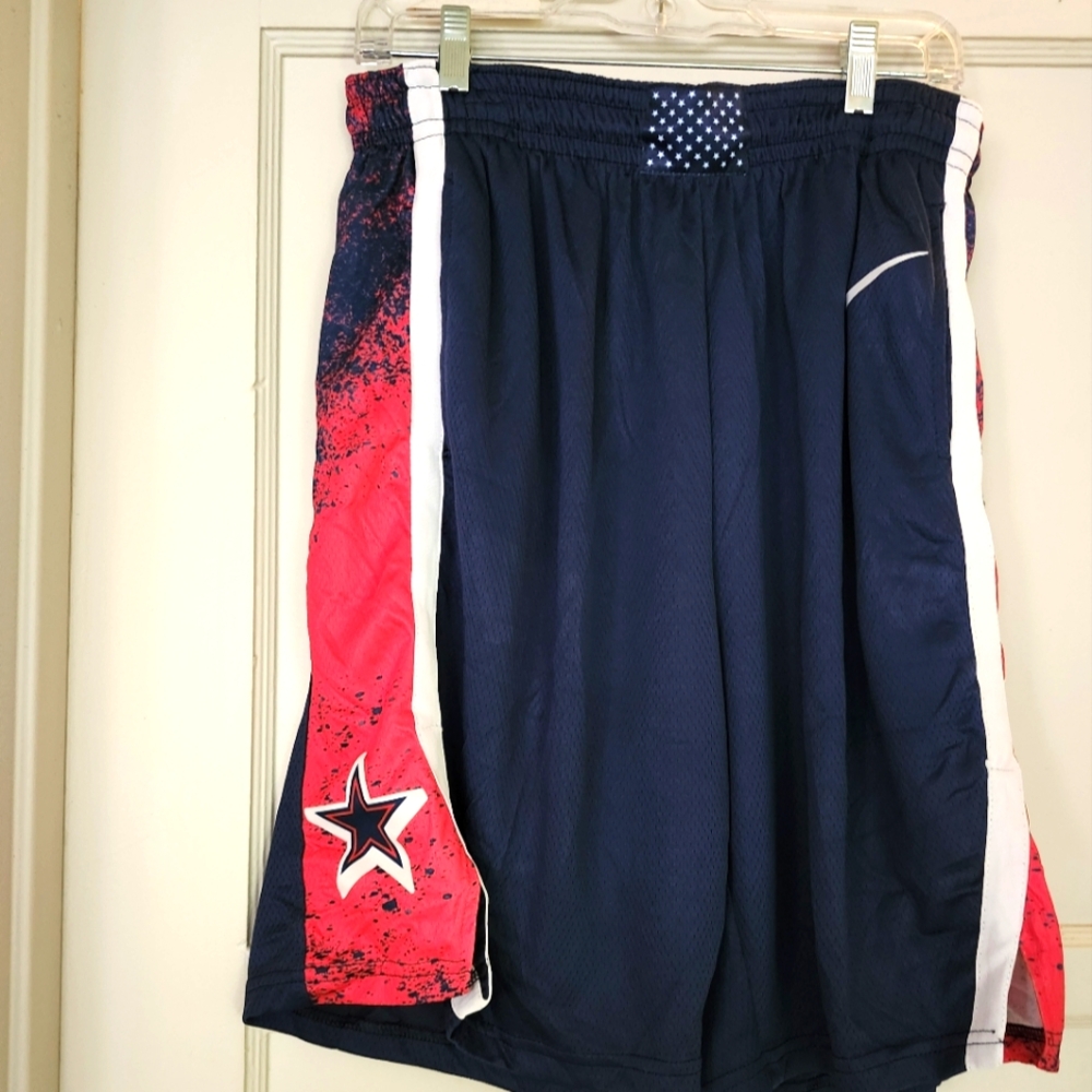 Men's basketball shorts, made by Nike for the 2024 Olympics.